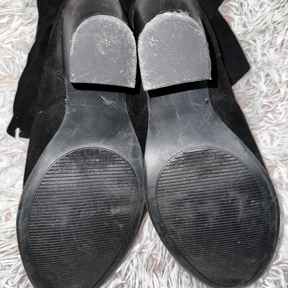 Ankle faux suede cowboy boots - Picture 3 of 11